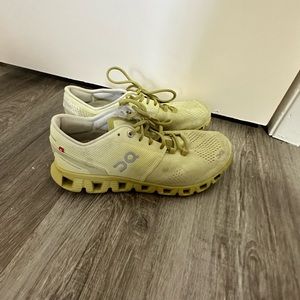 ON running | yellow sneakers